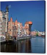 A Day In Gdansk Canvas Print
