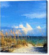 A Day In The Life In South Walton Canvas Print