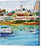 A Disney Sort Of Day Canvas Print