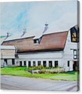 A Farmstand  In The Berkshires Canvas Print