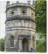 A Folly Near Studley Royal In Yorkshire Canvas Print