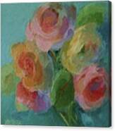A Handful Of Roses Canvas Print