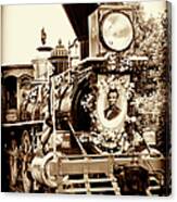 A President's Funeral Train - 3378-e Canvas Print