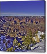 A Snowy Grand Canyon Canvas Print