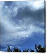 A Soft Sky Canvas Print