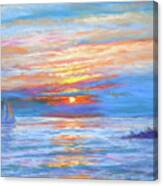 A Summer Sail Canvas Print