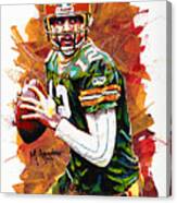 Aaron Rodgers Canvas Print