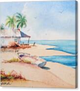 Boca Shore 2 Gene Rizzo Workshop Canvas Print