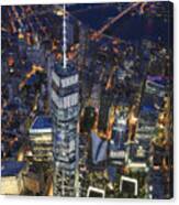 Above The Freedom Tower Wtc Canvas Print