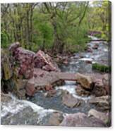 Above Winnewissa Falls 2 Canvas Print