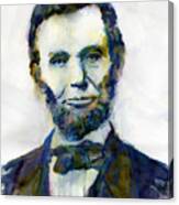 Abraham Lincoln Portrait Study 2 Canvas Print