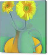 Abstract Floral Art 307 Canvas Print