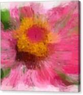 Abstract Flower Expressions Canvas Print