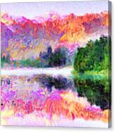 Abstract Landscape 0743 Canvas Print