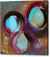 Abstract Self Portrait Canvas Print