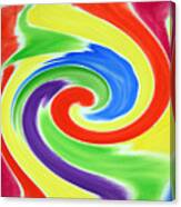 Abstract Swirl A2 1215 Canvas Print
