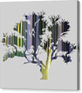 Abstract Tree Canvas Print