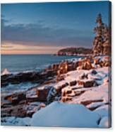 Acadian Winter Canvas Print