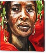 African Queen Canvas Print