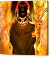 African Warrior Canvas Print