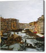 After The Grand Canal Canvas Print