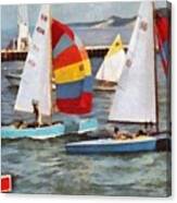 After The Regatta Canvas Print