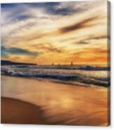 Afternoon At The Beach Canvas Print