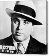 Al Capone Mugsot Canvas Print