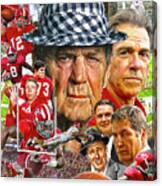 Alabama Crimson Tide Canvas Print