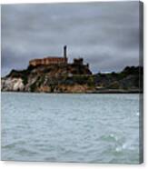 Alcatraz Storm Canvas Print