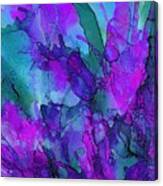 Alcohol Ink Flowers 2 Canvas Print