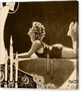 Alla Nazimova Salome 1923 Canvas Print