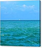 Alone At Sea Canvas Print