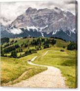 Alta Badia - Trentino Alto Adige, Italy - Landscape Photography Canvas Print