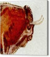 Altamira Prehistoric Bison Detail Canvas Print
