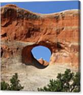 Amazing Tunnel Arch - Arches National Park Canvas Print
