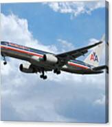 American Airlines Boeing 757 Canvas Print