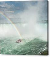 Horseshoe Waterfall At Niagara Falls Canvas Print