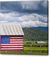 American Landscape Canvas Print