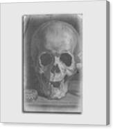 Ancient Skull Tee Canvas Print