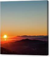 Andalucian Sunset Canvas Print