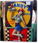 Andy's Drive In Canvas Print