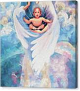Angel Blessing Canvas Print