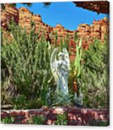 Angel Of The Red Rocks Canvas Print