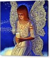 Angel Prayer Canvas Print
