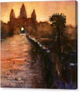 Angkor Wat Sunrise 2 Canvas Print