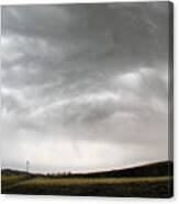 Angry Sky - Montana Canvas Print