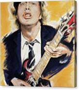 Angus Young Canvas Print