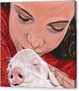 Animal Protector Canvas Print