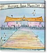 Anna Maria City Pier Canvas Print